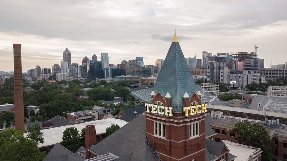 Tech Tower ATL Midtown Skyline